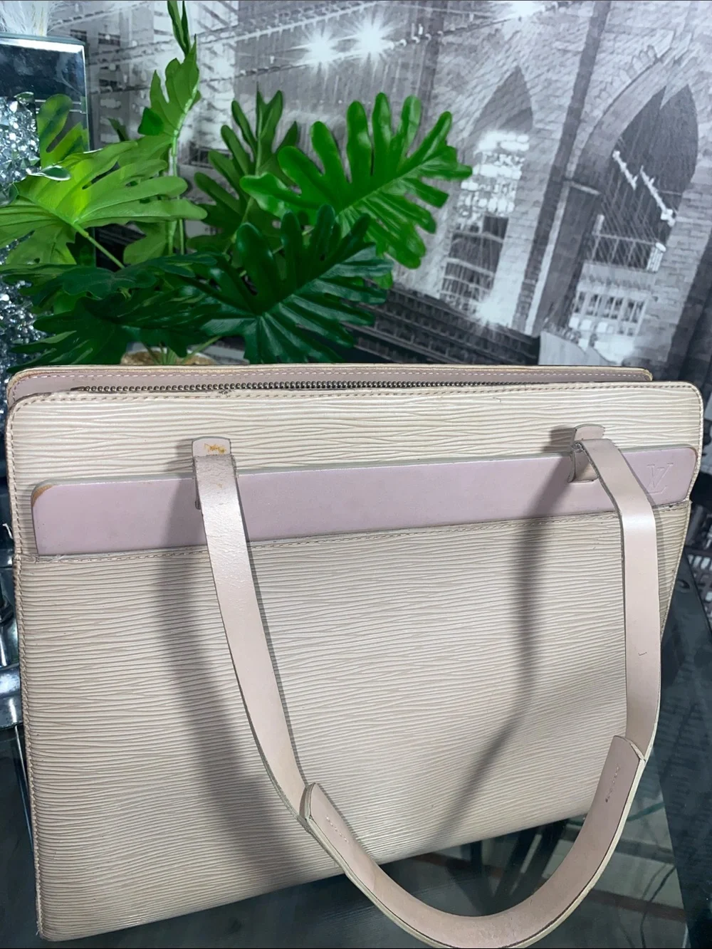 Authentic Rare Louis Vuitton Epi Leather Tote and Wallet Bundle